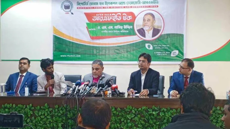 “ইসির স্বাধীনতা নিশ্চিত হলে নিরপেক্ষ নির্বাচন সম্ভব: প্রধান নির্বাচন কমিশনার”