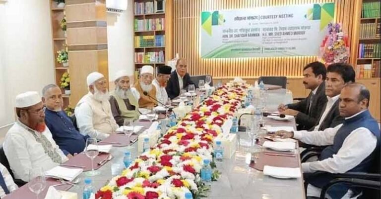 জামায়াতের কেন্দ্রীয় কার্যালয়ে পাকিস্তানের হাইকমিশনার