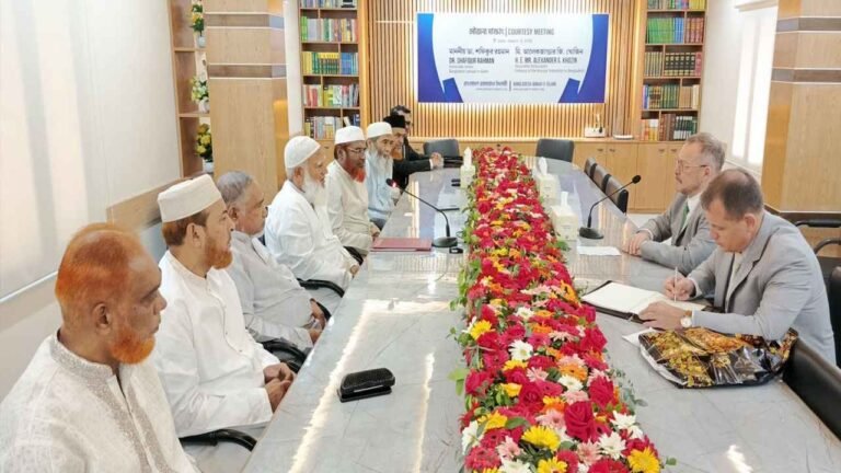 জামায়াত আমিরের সঙ্গে রুশ রাষ্ট্রদূতের বৈঠক, কী আলোচনা হলো