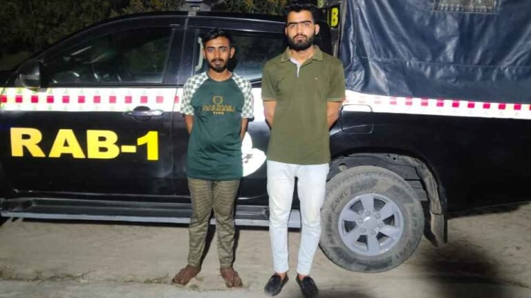 গাজীপুরে অটোরিকশা চালক হত্যায় দু’জন গ্রেফতার