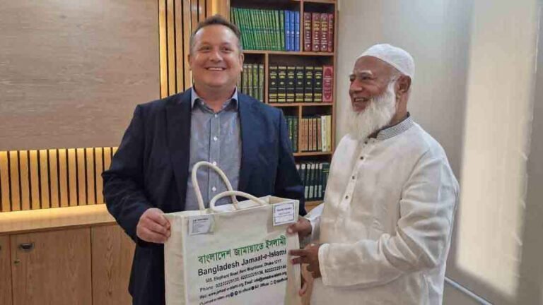 ব্রিটিশ হাইকমিশনারের বৈঠক জামায়াত আমিরের সঙ্গে