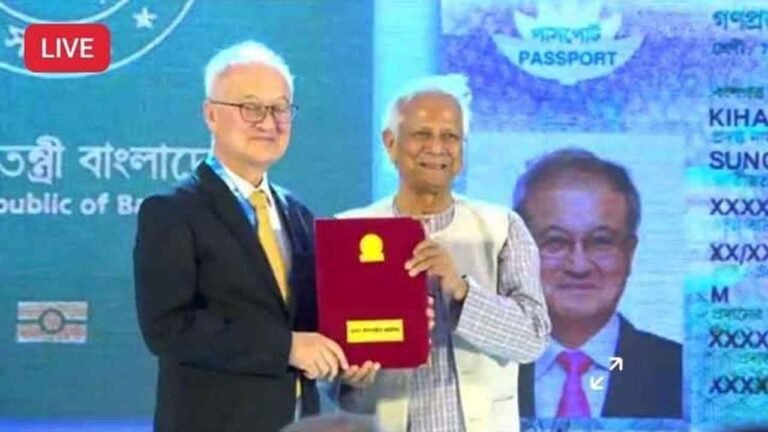 বাংলাদেশের নাগরিকত্ব পেলেন কোরিয়ার ইয়াংওয়ান করপোরেশনের চেয়ারম্যান