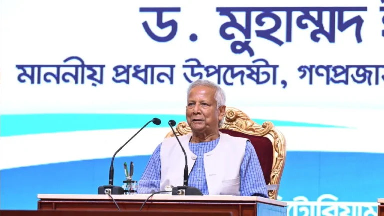 পুলিশ সপ্তাহ উদ্বোধন করলেন প্রধান উপদেষ্টা